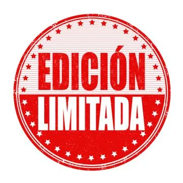 Limited edition stamp Stock Illustration