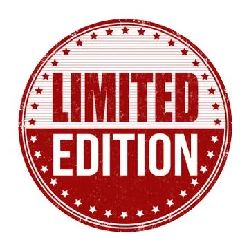 Limited edition stamp Stock Illustration