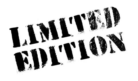 Limited edition stamp Illustrazione stock