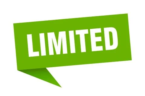 Limited Stock Illustration