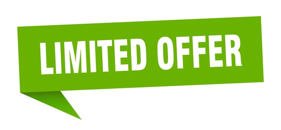 Limited offer Stock Illustration
