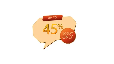 Limited Time Offer , Flat 45 Discount Storewide Stock Footage 314748194