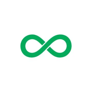 Limitless, infinity icon. Vector illustration, flat design. イラスト素材