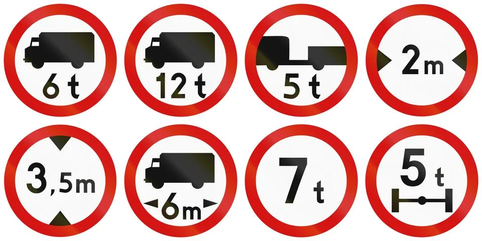 Limits In Poland Stock Illustration