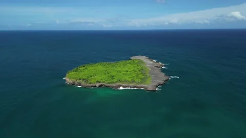 Limon island cliffs 02 스톡 동영상 323956721