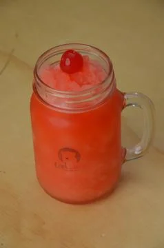 Limonada cerezada Stock-Fotos