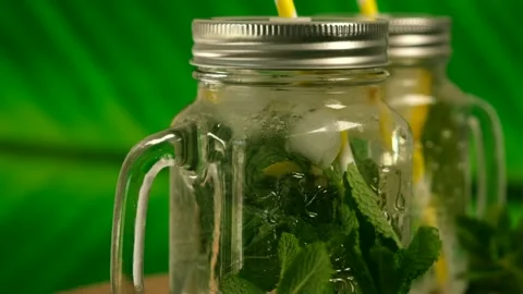 Limonade,mojito Stock Footage 153132302