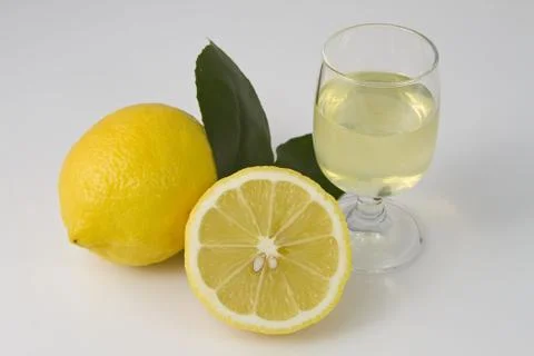 Limoncello Foto stock