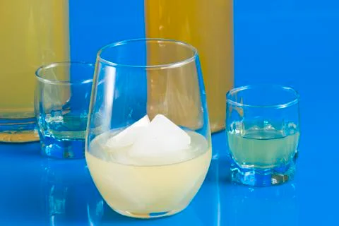 Limoncello Fotos de archivo