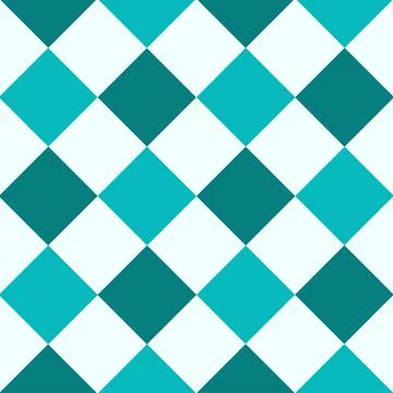 Limpet Shell Green White Diamond Chessboard Background Ilustração Stock