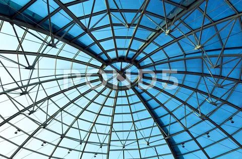 Limpid round ceiling Stock Photos