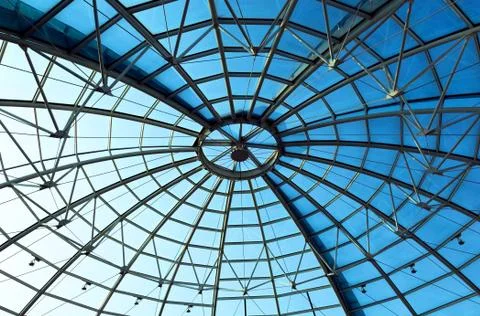 Limpid round ceiling Stock Photos