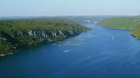 Limski kanal Stock-Footage 11680951