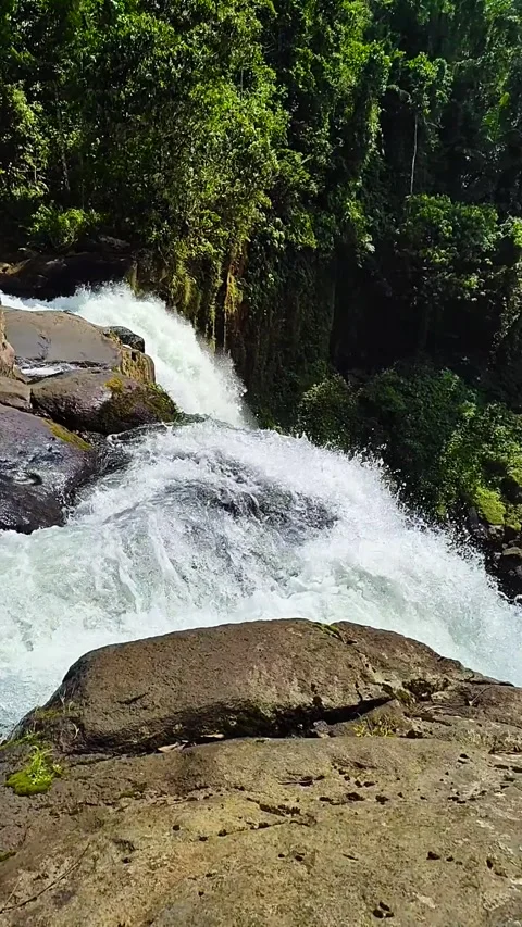 Limunsudan Falls in the Philippines. Stock Footage 265031323