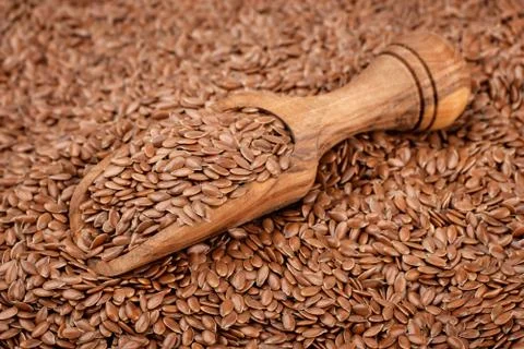 Lin seeds Stock Photos