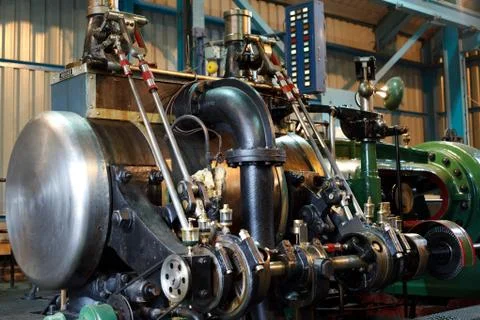 Linby colliery steam engine Foto stock