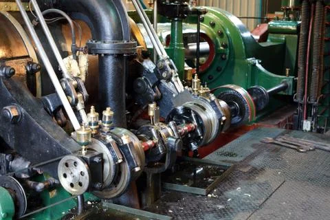 Linby colliery steam engine Foto stock