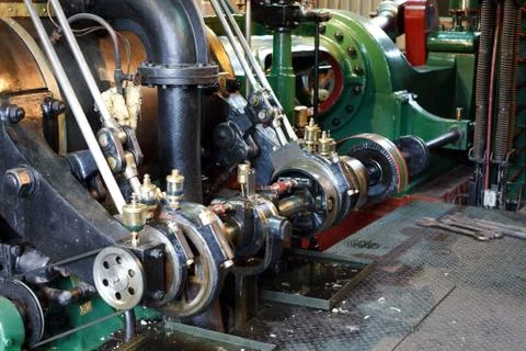 Linby colliery steam engine Foto stock