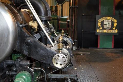 Linby colliery steam engine Foto stock