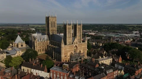 Lincoln Cathedral Stock Footage 170396597