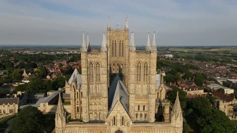 Lincoln Cathedral Stock Footage 170396829