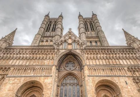 Lincoln cathedral Stock Photos