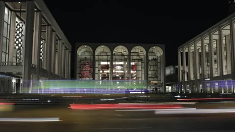 Lincoln Center Timelapse 스톡 동영상 233731269