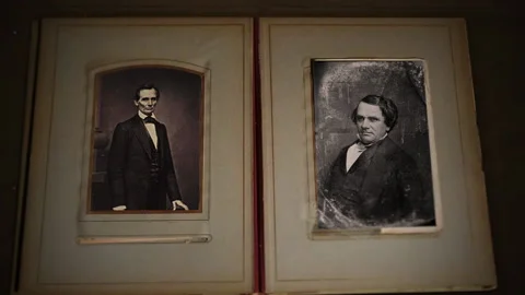 Lincoln Douglas Debate Video stock 201570266