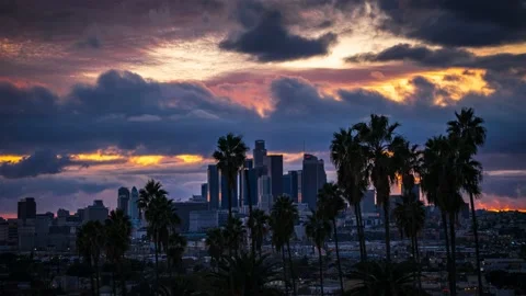 Lincoln heights sunset clouds rain 666 pics 3 sec int 12-10-22 h264-420 BT70 Stock Footage 230130247
