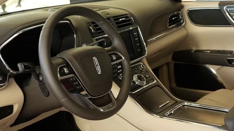 Lincoln Interior Stock Footage 74586064