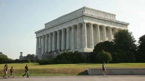 Lincoln Memorial 4 Stock Footage 11875758