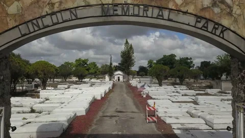 Lincoln memorial cemetery1 Stock Footage