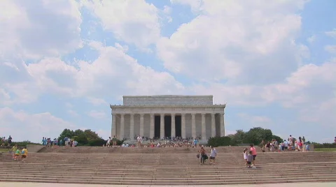 Lincoln Memorial Stock Footage 80793