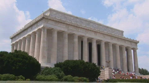 Lincoln Memorial Stock Footage 80796