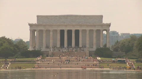 Lincoln Memorial Stock Footage 80818