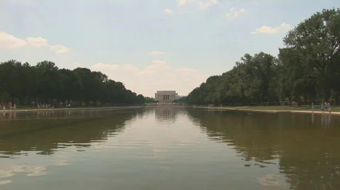 Lincoln Memorial Stock Footage 80820