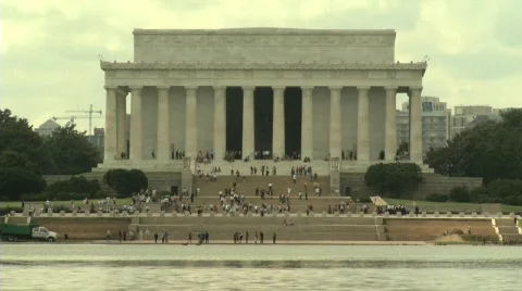 Lincoln memorial Video stock 537205