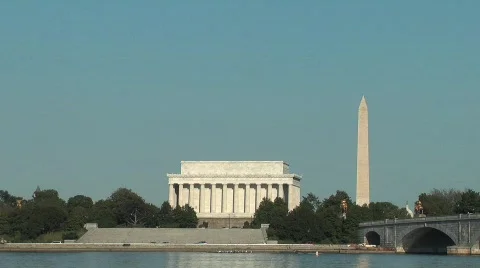 Lincoln Memorial 스톡 동영상 850605