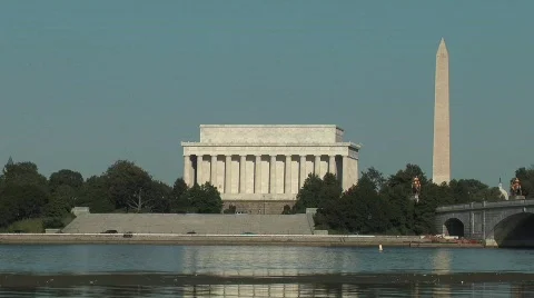 Lincoln Memorial 스톡 동영상 850607