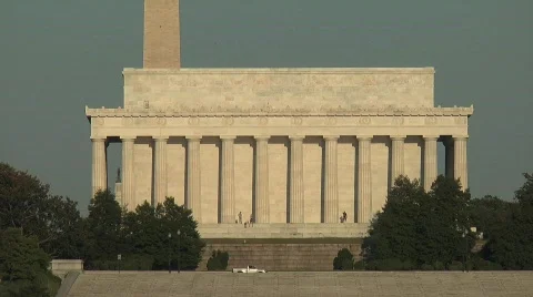 Lincoln Memorial Stock Footage 850633