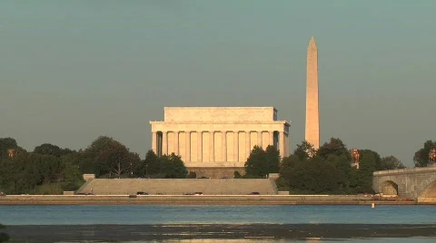 Lincoln Memorial Stock Footage 850680