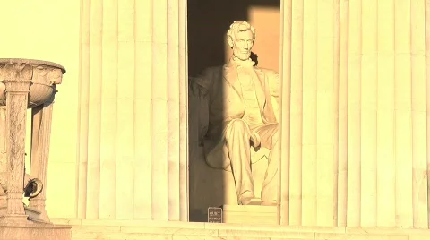 Lincoln Memorial Stock Footage 877396