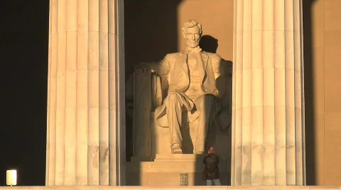 Lincoln Memorial Stock Footage 877429