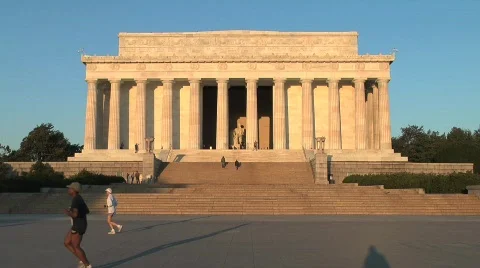 Lincoln Memorial Stock Footage 877433