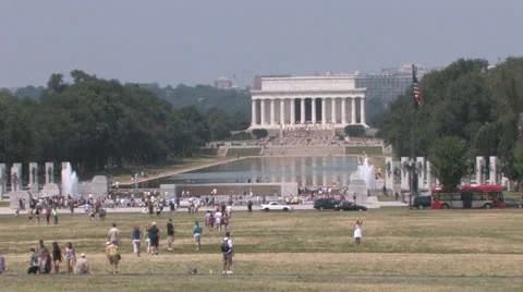 Lincoln Memorial Stock Footage 27141796
