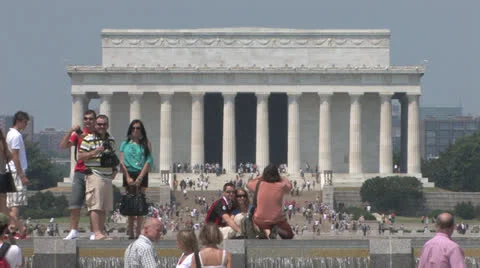 Lincoln Memorial Stock Footage 27142132