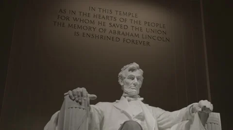 Lincoln Memorial Stock Footage 33789039