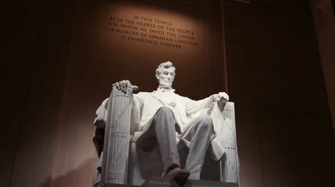 Lincoln Memorial Stock Footage 33828588