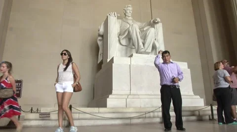 Lincoln Memorial 動画素材 54697235