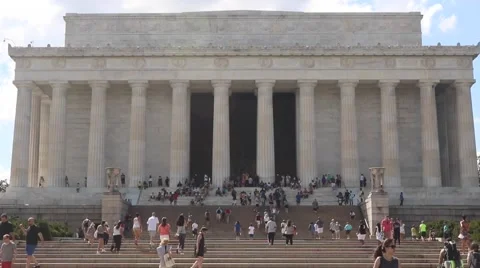 Lincoln Memorial Stock Footage 67862621